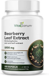 VitaSanum Bärentraube Arctostaphylos uva-ursi Kapseln 100 Stück – Bild 1 von 1