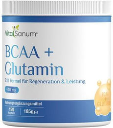VitaSanum BCAA + Glutamin Kapseln 185 Stück – Bild 1 von 2