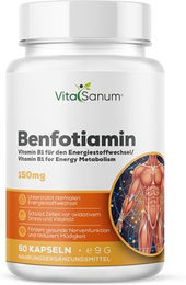 VitaSanum Benfotiamin 150 mg Kapseln 60 Stück – Bild 1 von 1