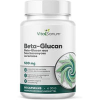 Produktbild von VitaSanum Beta-Glucan 500 Kapseln vegan ohne Zusatzstoffe 60 Stück