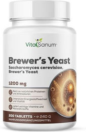 VitaSanum Bierhefe Saccharomyces cerevisiae Tabletten 240 Stück – Bild 1 von 1