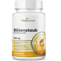 Produktbild von VitaSanum Blütenstaub Kapseln vegan ohne Zusatzstoffe