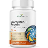 Produktbild von VitaSanum Bromelain und Papain Multi-Enzym-Komplex Kapseln