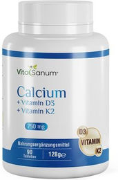 VitaSanum Calcium Vitamin D3 Vitamin K2 Tabletten – Bild 1 von 1
