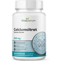 Produktbild von VitaSanum Calciumcitrat Kapseln vegan 120 Stück
