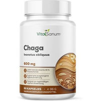 Produktbild von VitaSanum Chaga Inonotus obliquus Kapseln vegan 60 Stück