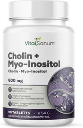 VitaSanum Cholin + Myo-Inositol Vitamin-Kombination Tabletten – Bild 1 von 1
