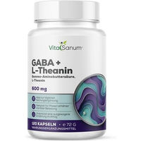 Produktbild von VitaSanum GABA + L-Theanin Anti-Stress-Komplex vegan 120 Kapseln