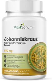 VitaSanum Johanniskraut Hypericum perforatum Kapseln 120 Stück – Bild 1 von 1