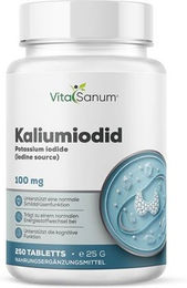 VitaSanum Kaliumjodid Tabletten für Kinder 250 mg – Bild 1 von 1