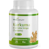Produktbild von VitaSanum Kurkuma Extrakt standardisiert Kapseln