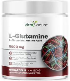 VitaSanum L-Glutamin Kapseln 120 Stück – Bild 1 von 2