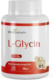 VitaSanum L-Glycin 500 mg Kapseln 100 Stück – Bild 1 von 1