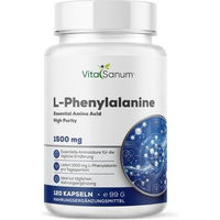Produktbild von VitaSanum L-Phenylalanin 1500 mg Vegan Kapseln 120 Stück