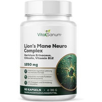 Produktbild von VitaSanum Lion’s Mane Neuro Complex mit B12 vegan Kapseln 60 Stück