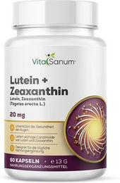 VitaSanum Lutein und Zeaxanthin Kapseln 60 Stück – Bild 1 von 1
