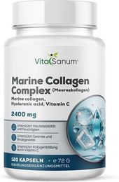 VitaSanum Marine Collagen mit Hyaluronsäure und Vitamin C Kapseln 120 Stück – Bild 1 von 1
