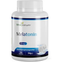 Produktbild von VitaSanum Melatonin 1 mg Tabletten 180 Stück