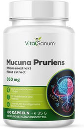 VitaSanum Mucuna Pruriens L-Dopa Kapseln – Bild 1 von 1
