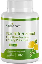 VitaSanum Nachtkerzenöl Kapseln 60 Stück – Bild 1 von 1