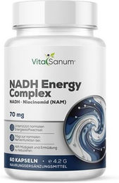 VitaSanum NADH Energy Complex mit Niacin Kapseln 60 Stück – Bild 1 von 1