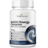 Produktbild von VitaSanum NADH Energy Complex mit Niacin Kapseln 60 Stück