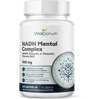 Produktbild von VitaSanum NADH Mental Complex Anti-Stress-Komplex mit B12 Kapseln 60 Stück