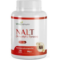 Produktbild von VitaSanum NALT N-Acetyl L-Tyrosin 400 mg Kapseln 100 Stück
