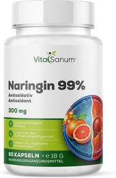 VitaSanum Naringin 99 Prozent aus Citrus hongheensis Vegan Kapseln 60 Stück – Bild 1 von 1