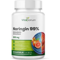 Produktbild von VitaSanum Naringin 99 Prozent aus Citrus hongheensis Vegan Kapseln 60 Stück