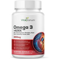 Produktbild von VitaSanum Omega 3 + ADEK Kapseln