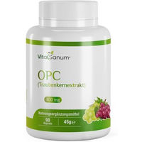 Produktbild von VitaSanum OPC Traubenkernextrakt 400 mg Kapseln