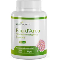 Produktbild von VitaSanum Pau d'Arco Tabebuia impetiginosa Kapseln