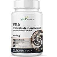 Produktbild von VitaSanum PEA Palmitoylethanolamid Kapseln vegan 900 mg Tagesportion