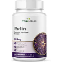 Produktbild von VitaSanum Rutin Sophora japonica Kapseln ohne Gelatine 100 Stück