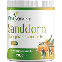 Produktbild von VitaSanum Sanddorn Pulver vegan und vegetarisch
