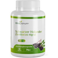 Produktbild von VitaSanum Schwarzer Holunder Sambucus nigra Kapseln