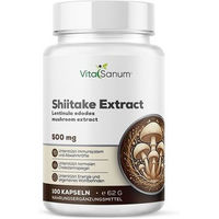 Produktbild von VitaSanum Shiitake Extrakt Lentinula edodes Vegan Kapseln 100 Stück