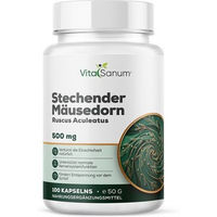 Produktbild von VitaSanum Stechender Mäusdorn Ruscus aculeatus Kapseln 100 Stück