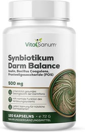 VitaSanum Synbiotikum Darm Balance Vegan Kapseln 120 Stück – Bild 1 von 1