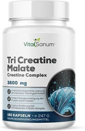 VitaSanum Tri Creatine Malate Kapseln 180 Stück – Bild 1 von 1
