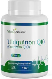 VitaSanum Ubiquinon Q10 Coenzym Q10 Kapseln 120 Stück – Bild 1 von 1