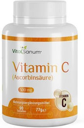 VitaSanum Vitamin C Ascorbinsäure 500 mg Tabletten – Bild 1 von 1