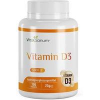 Produktbild von VitaSanum Vitamin D3 5000 IE Kapseln für Senioren 100 Stück