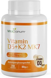 VitaSanum Vitamin D3 + K2 MK7 Kapseln – Bild 1 von 1