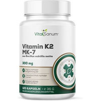 Produktbild von VitaSanum Vitamin K2 MK-7 200 µg vegan Kapseln 120 Stück