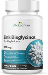 VitaSanum Zink Bisglycinat vegan Kapseln – Bild 1 von 1