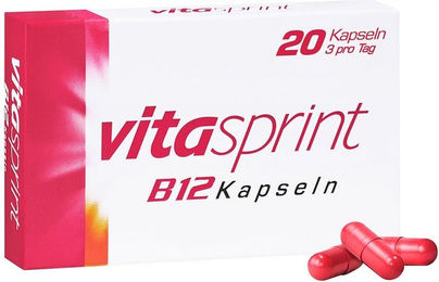 Vitasprint B12 Kapseln für Erwachsene 20 Stück – Bild 1 von 3