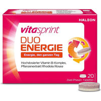 Produktbild von Vitasprint Duo Energie Tabletten mit Vitamin B-Komplex vegan glutenfrei laktosefrei