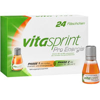 Produktbild von Vitasprint Pro Energie Nahrungsergänzungsmittel mit Vitamin B6 und Vitamin C für Erwachsene, 24 Stück